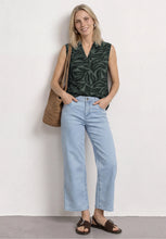 Load image into Gallery viewer, Street One Olive Green Top 325290
