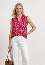 Load image into Gallery viewer, Street One Salsa Red  Printed Top 325290
