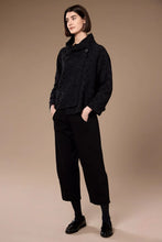 Load image into Gallery viewer, Peruzzi Black Slouch Trouser W26505L
