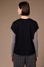 Load image into Gallery viewer, Peruzzi Grid Pocket Top W26139
