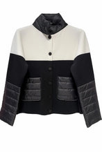Load image into Gallery viewer, Peruzzi Ecru/Black Jacket W26603
