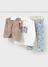 Load image into Gallery viewer, Mayoral Baby Girl&#39;s Three Piece Set 2739 Colour- Blue and Cream
