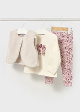 Load image into Gallery viewer, Mayoral Baby Girl&#39;s Three Piece Set 2739 Colour- Cream and Pink
