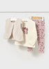 Mayoral Baby Girl's Three Piece Set 2739 Colour- Cream and Pinki