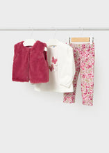 Load image into Gallery viewer, Mayoral Girls Pink 3 Piece Set 2784

