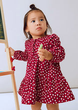 Load image into Gallery viewer, Mayoral Baby Girl&#39;s Print Dress 2915 / Red

