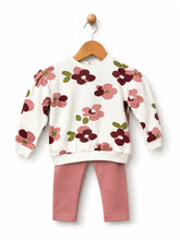 Load image into Gallery viewer, Babybol Girls Floral 2-Piece Set 261009

