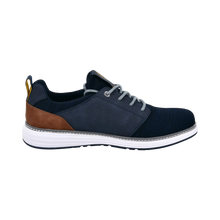 Load image into Gallery viewer, Bugatti Mens Navy Trainers 321A3C616900
