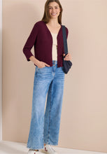Load image into Gallery viewer, Cecil Grape Cardigan 325362
