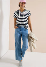 Load image into Gallery viewer, Cecil Striped Hoody Top 325049
