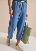 Load image into Gallery viewer, Cecil Blue High Waist Trousers
