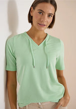 Load image into Gallery viewer, Cecil V-Neck striped T-Shirt 325295
