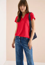 Load image into Gallery viewer, Cecil Split Neck Shirt 325050

