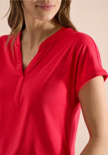 Load image into Gallery viewer, Cecil Split Neck Shirt 325050
