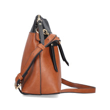 Load image into Gallery viewer, Rieker Brown/Black Crossbody Bag H1652-22
