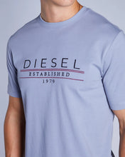 Load image into Gallery viewer, Diesel Duncan Tee Blue Wave T25556MO
