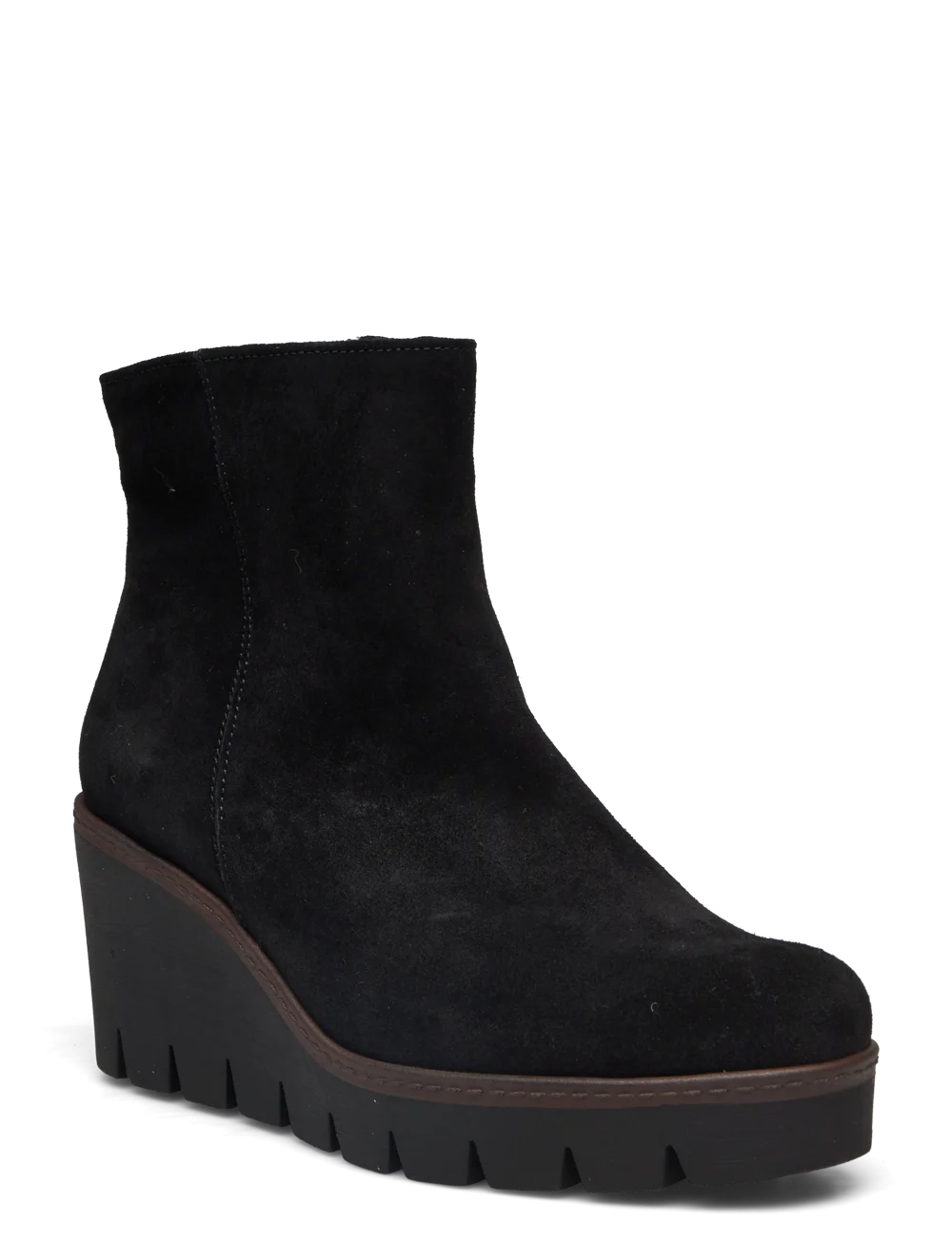 Gabor Black Wedged Boot 54.780.17