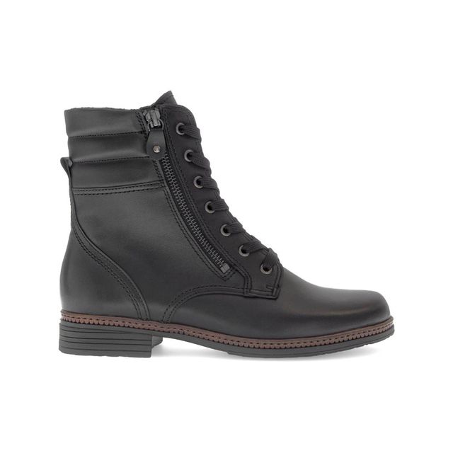 Gabor Black Laced Up Boot 74.672.27