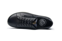 Load image into Gallery viewer, G-Comfort Navy Leather Laced Shoes  P-6501L
