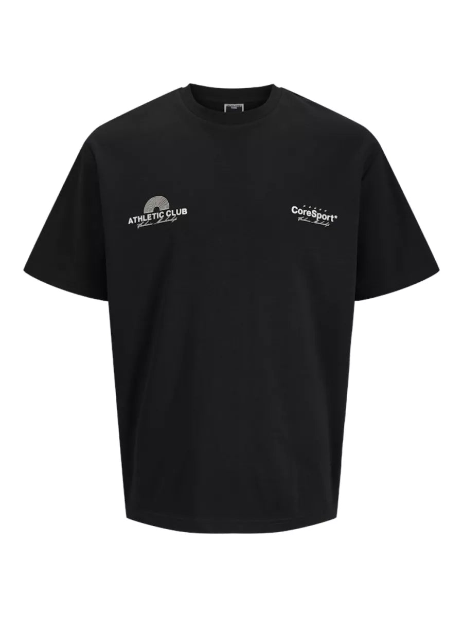 Jack and Jones Black Tee 12285727