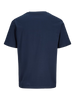 Jack & Jones Navy Print T-Shirt 12288088