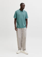 Load image into Gallery viewer, Jack&amp;Jones Mineral Blue/Play Polo Shirt 122668130
