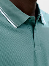 Load image into Gallery viewer, Jack&amp;Jones Mineral Blue/Play Polo Shirt 122668130
