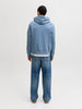 Jack and Jones Blue Mirage Hoodie 12279649