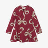 Mayoral Girls Bow Print Dress 4912