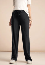 Load image into Gallery viewer, Street One Black Wide Leg Pants 377982
