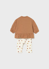 Load image into Gallery viewer, Mayoral Baby Girl&#39;s Four Piece Set 2710 // Brown and Cream
