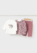 Load image into Gallery viewer, Mayoral Baby Girl&#39;s Three Piece Set 2633 / Pink
