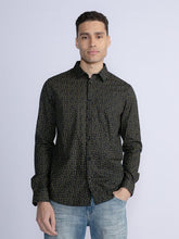 Load image into Gallery viewer, Petrol Long Sleeved Shirt M-3030-SIL406 Colour- Dark Moss
