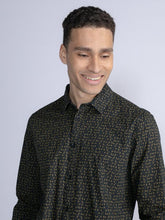 Load image into Gallery viewer, Petrol Long Sleeved Shirt M-3030-SIL406 Colour- Dark Moss
