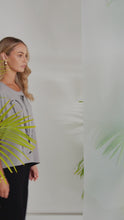 Load and play video in Gallery viewer, NAYA Placement Print Top 26119/719
