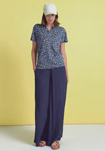 Load and play video in Gallery viewer, Cecil Print Tunic T-Shirt 323696 Colour- Urban Dark Blue
