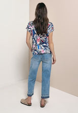 Load and play video in Gallery viewer, Cecil Cap Sleeve Top 325051
