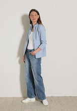 Load and play video in Gallery viewer, Cecil Ottoman Lightweight Jacket 323723  Colour- Light Blue
