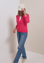 Load and play video in Gallery viewer, Cecil Red Cardigan 254026
