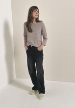 Load and play video in Gallery viewer, Cecil Striped Boatneck  Top 324053
