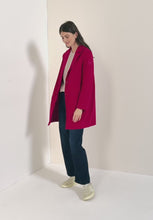Load and play video in Gallery viewer, Cecil Ladies Beaujolais Red Coat 101274

