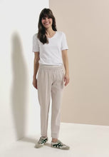 Load and play video in Gallery viewer, Cecil Beige Tracey Trousers 380806/17472
