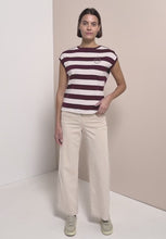 Load and play video in Gallery viewer, Cecil Striped Top 325297
