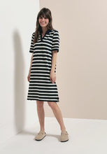 Load and play video in Gallery viewer, Cecil Knit Striped Dress 144848
