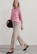 Load and play video in Gallery viewer, Street One Pink Knit Look Top 325700
