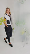 Load and play video in Gallery viewer, NAYA Two Tone Hooded Jacket NAS26117
