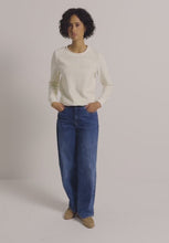 Load and play video in Gallery viewer, Street One Corduroy Print Top 324044 Colour- 26351
