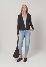 Load and play video in Gallery viewer, Street One Espresso Brown Knit Cardigan 324788/17276
