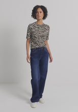 Load and play video in Gallery viewer, Street One Zebra Print Top 324030

