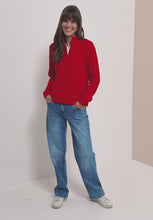 Load and play video in Gallery viewer, Cecil Sweater With Zipper Detail 304072
